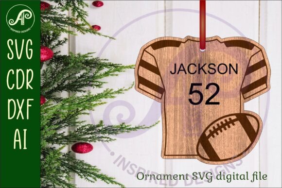 Download American Football Shirt Christmas Decor - Christmas decor Collection