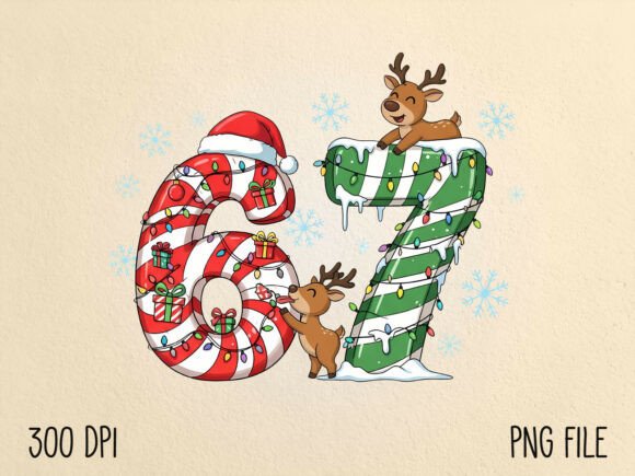 Download Christmas Six Seven Viral Meme PNG - Christmas six seven Collection