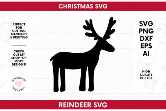 Download Reindeer SVG - Reindeer svg Collection