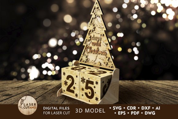 Download CALENDAR Days Until Christmas, Countdown - Premium Resources