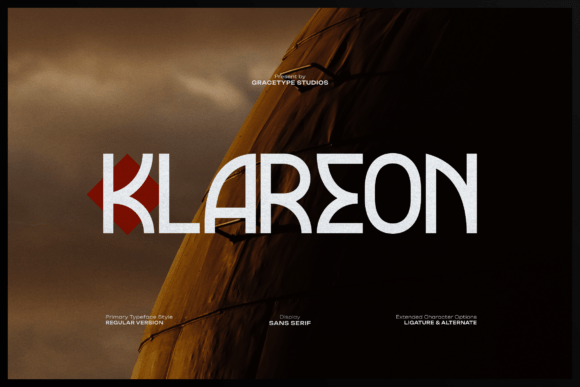 Download Klareon | Display Sans Serif - Sans serif Collection