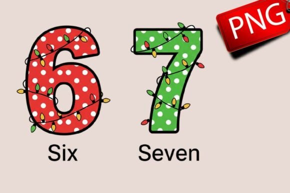 Download Christmas Six Seven PNG, Christmas Light - Christmas six seven Collection