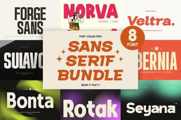 Download Sans Serif Bundle Collection - Sans serif Collection