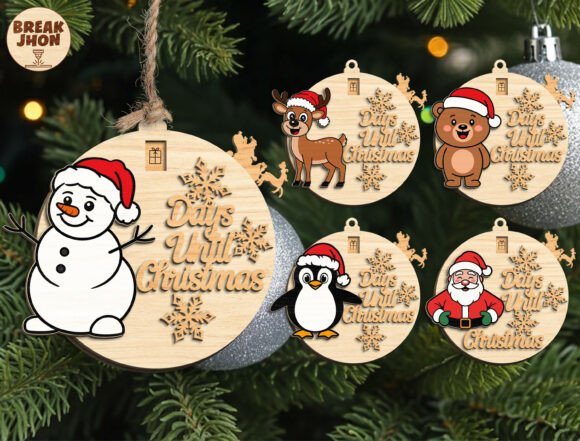 Download Days Until Christmas Countdown Ornament - Premium Resources