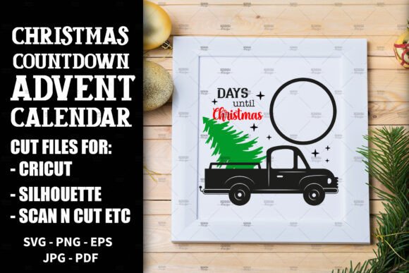 Download Christmas Countdown, Advent Calendar SVG - Countdown Collection